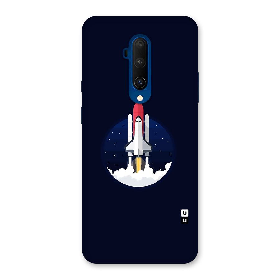 Space Rocket Minimal Back Case for OnePlus 7T Pro
