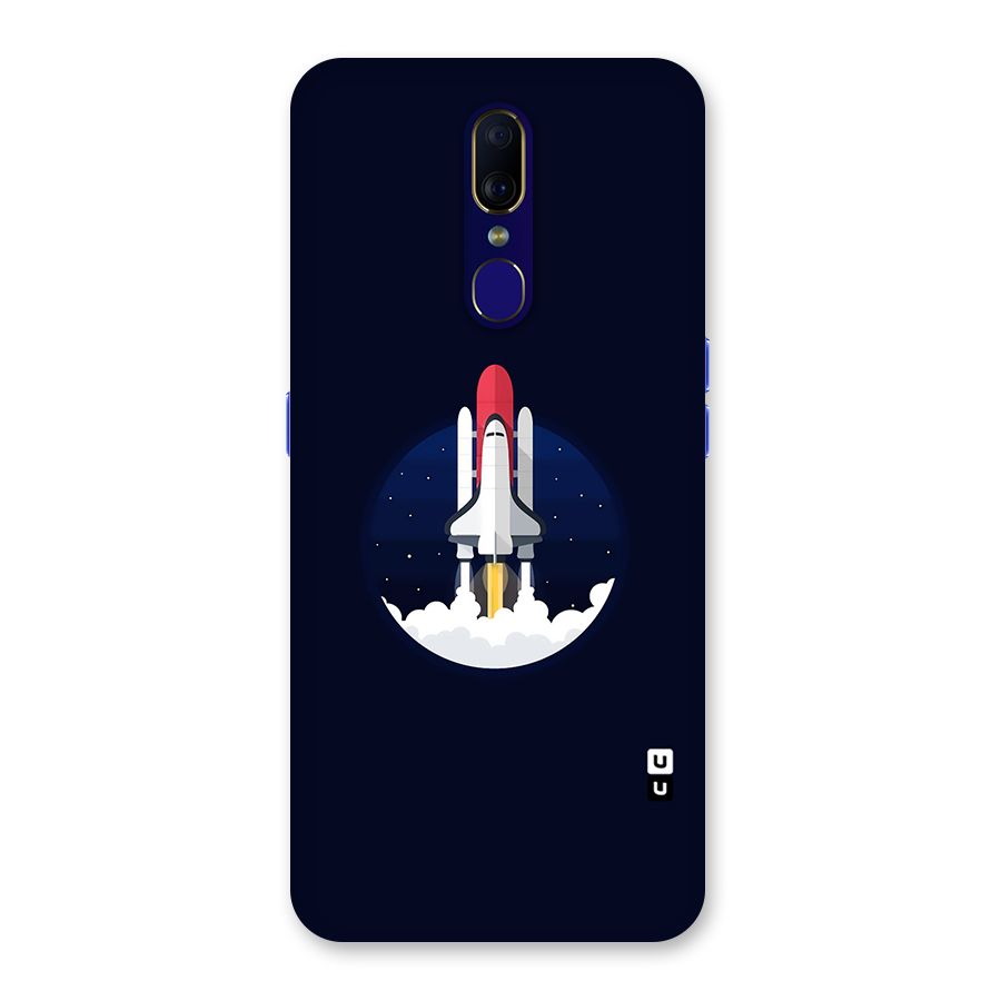 Space Rocket Minimal Back Case for Oppo A9