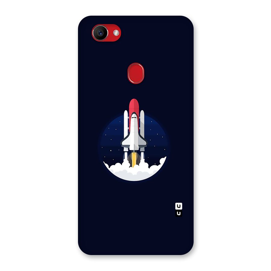 Space Rocket Minimal Back Case for Oppo F7