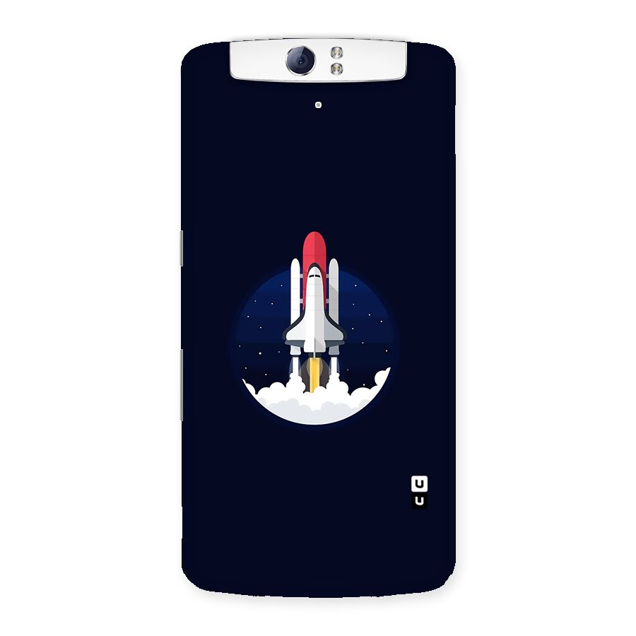 Space Rocket Minimal Back Case for Oppo N1