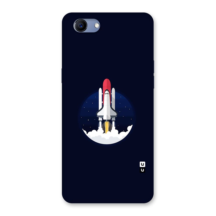 Space Rocket Minimal Back Case for Oppo Realme 1
