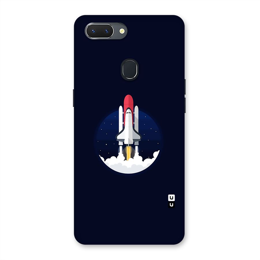 Space Rocket Minimal Back Case for Oppo Realme 2
