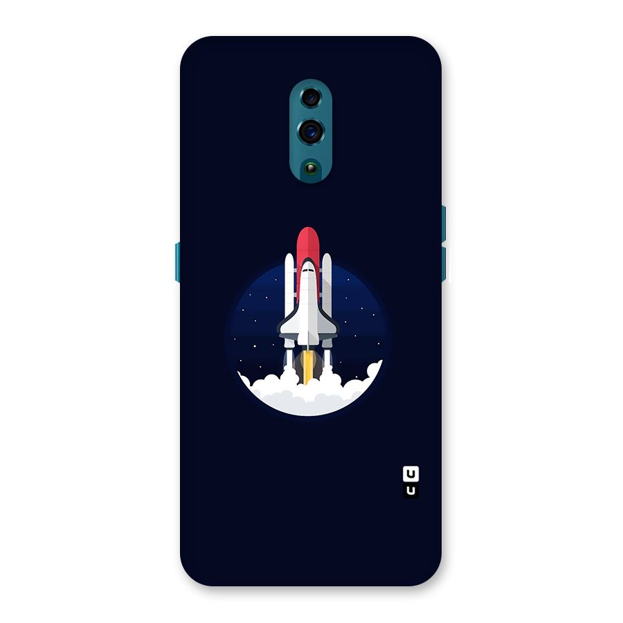 Space Rocket Minimal Back Case for Oppo Reno