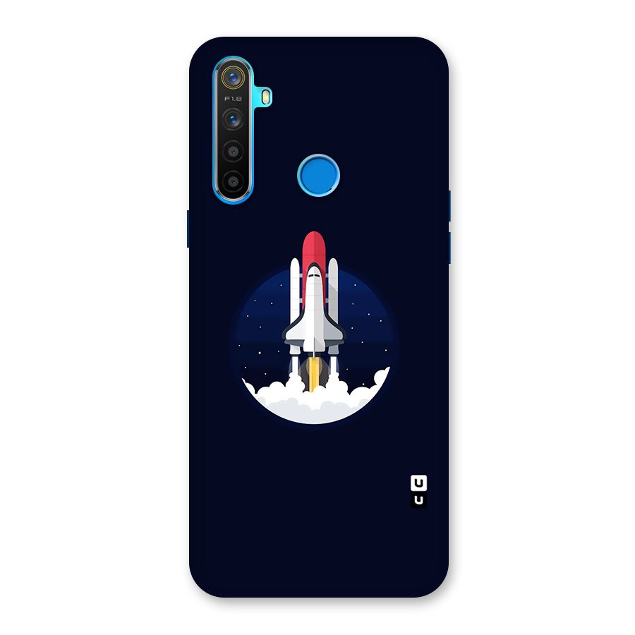 Space Rocket Minimal Back Case for Realme 5
