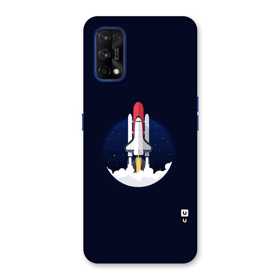 Space Rocket Minimal Back Case for Realme 7 Pro
