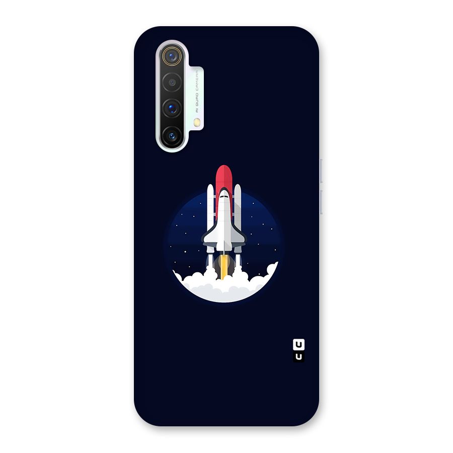 Space Rocket Minimal Back Case for Realme X3