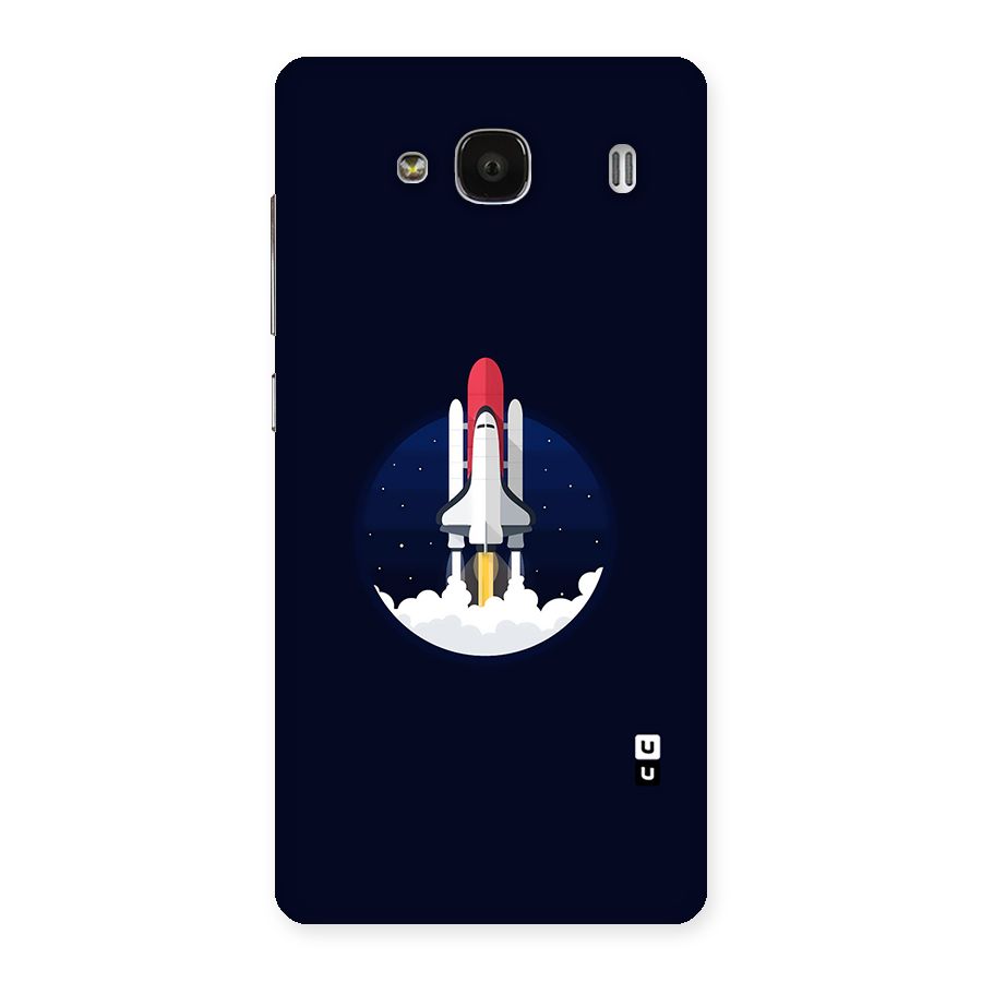 Space Rocket Minimal Back Case for Redmi 2 Prime