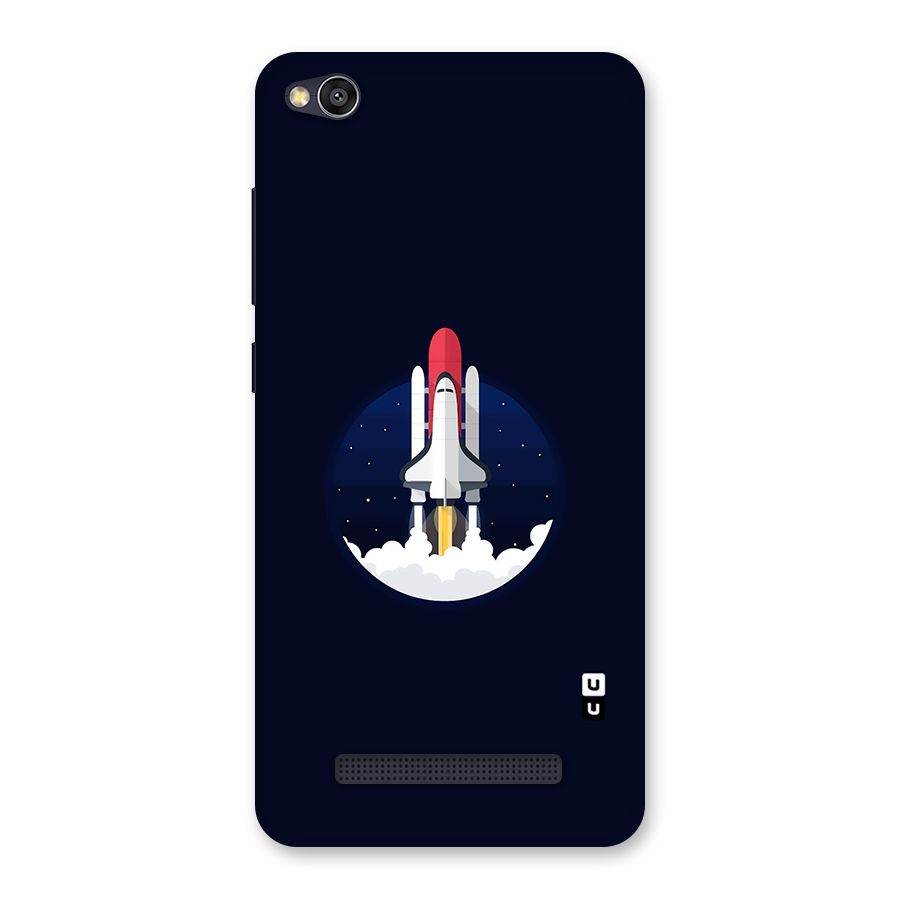 Space Rocket Minimal Back Case for Redmi 4A