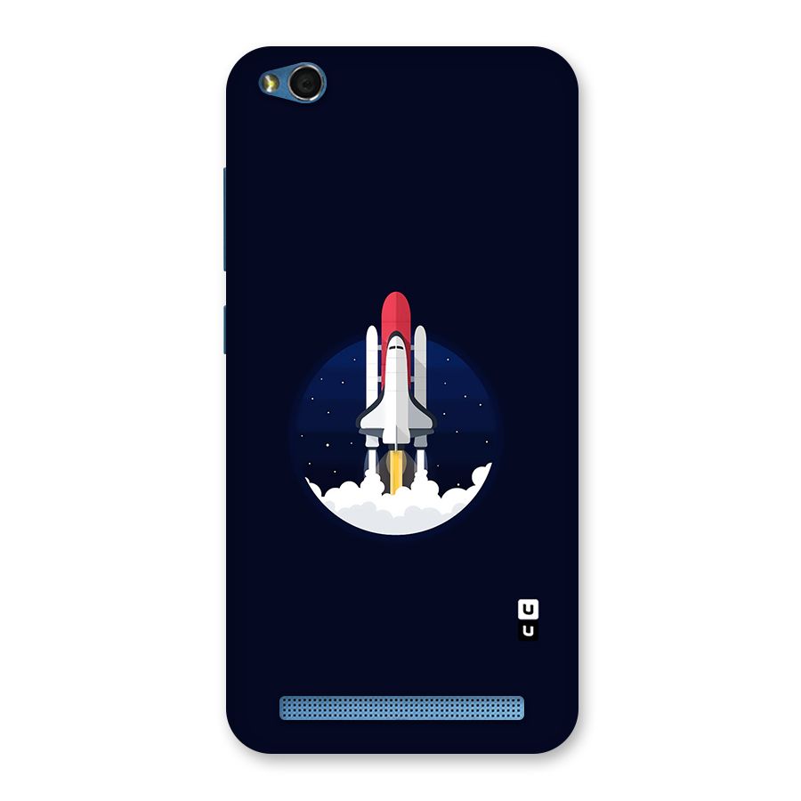 Space Rocket Minimal Back Case for Redmi 5A