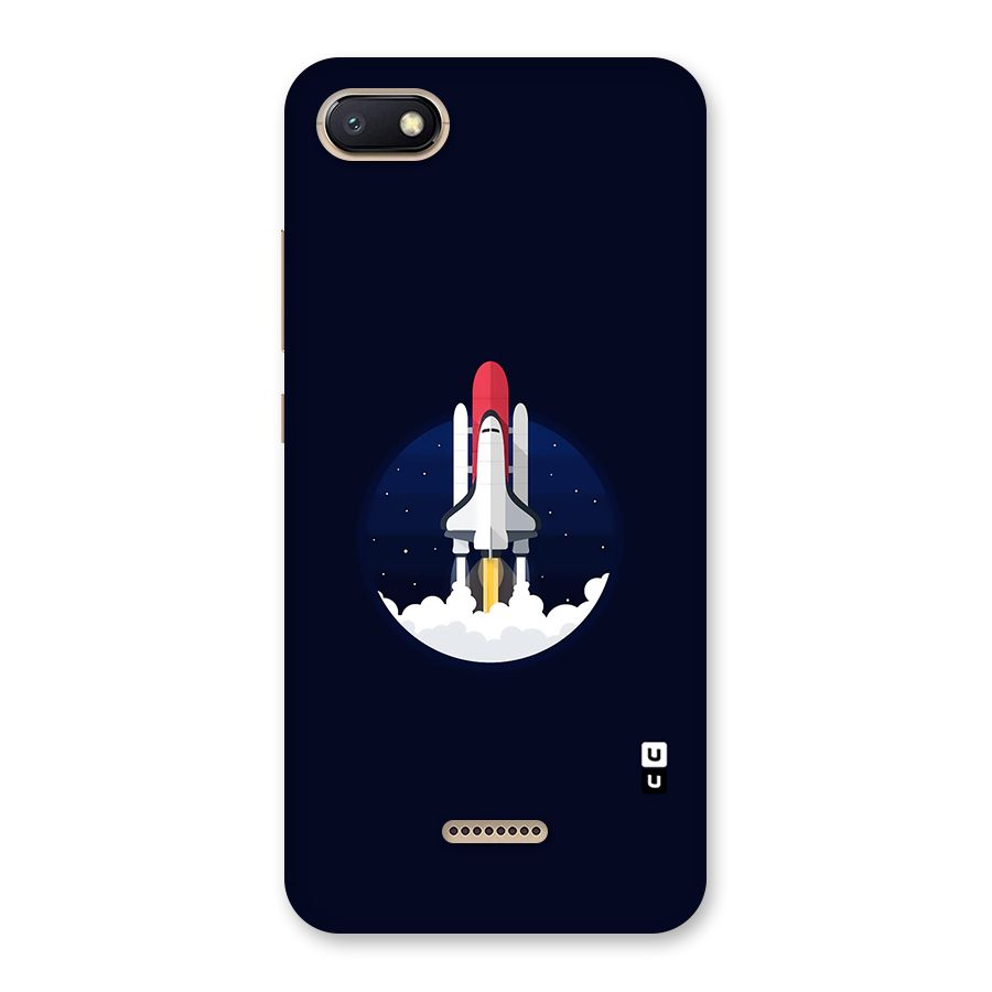 Space Rocket Minimal Back Case for Redmi 6A