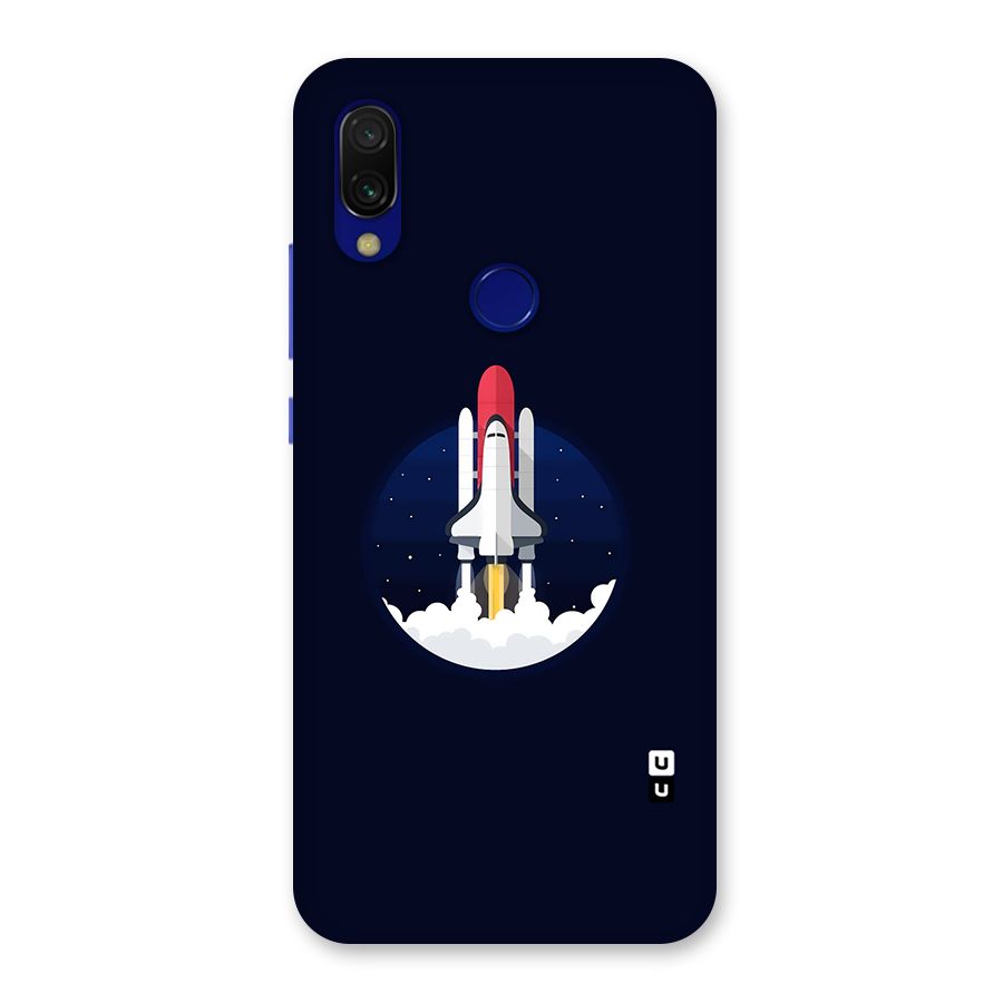Space Rocket Minimal Back Case for Redmi 7