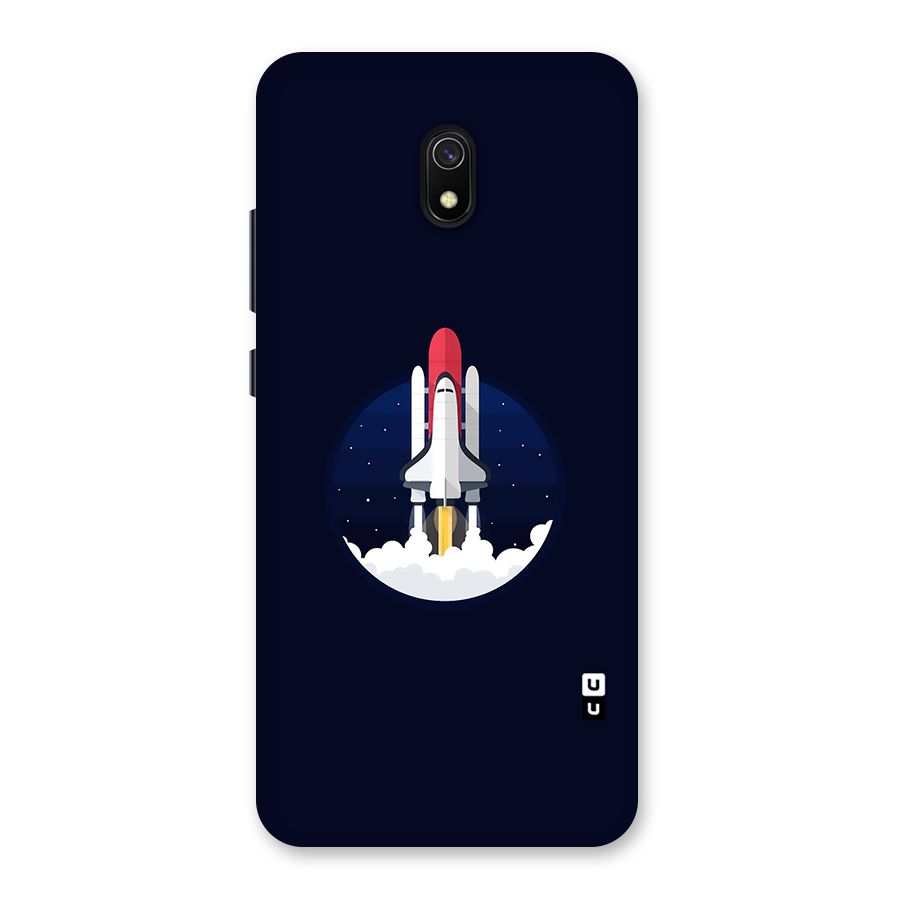 Space Rocket Minimal Back Case for Redmi 8A