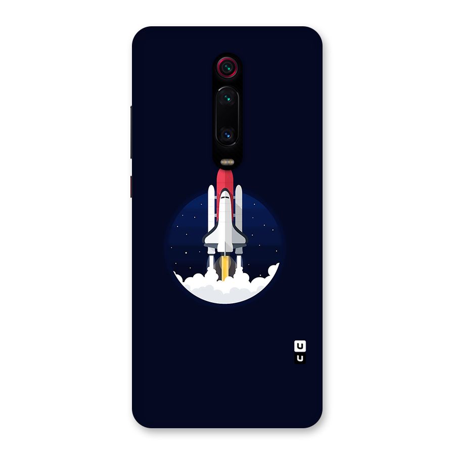 Space Rocket Minimal Back Case for Redmi K20