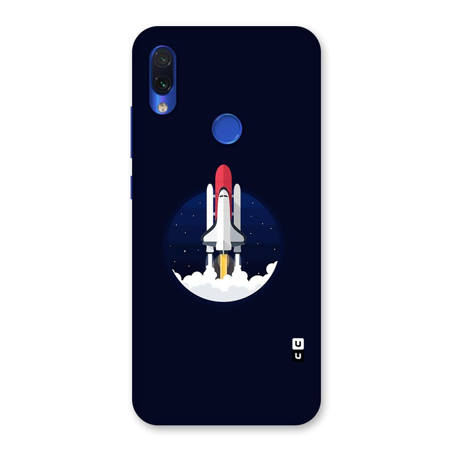 Space Rocket Minimal Back Case for Redmi Note 7