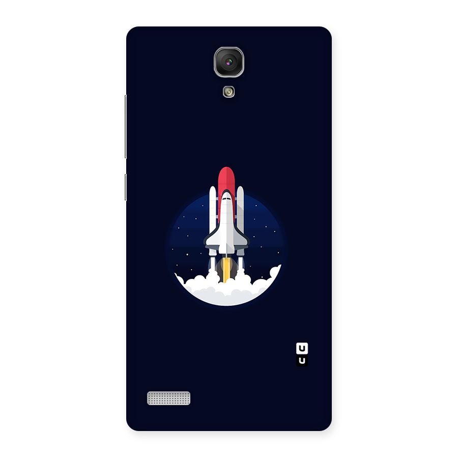 Space Rocket Minimal Back Case for Redmi Note Prime