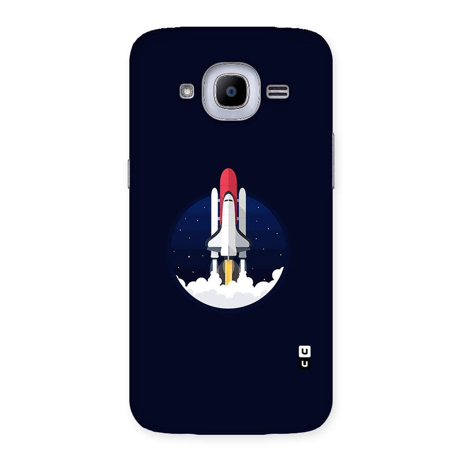 Space Rocket Minimal Back Case for Samsung Galaxy J2 Pro