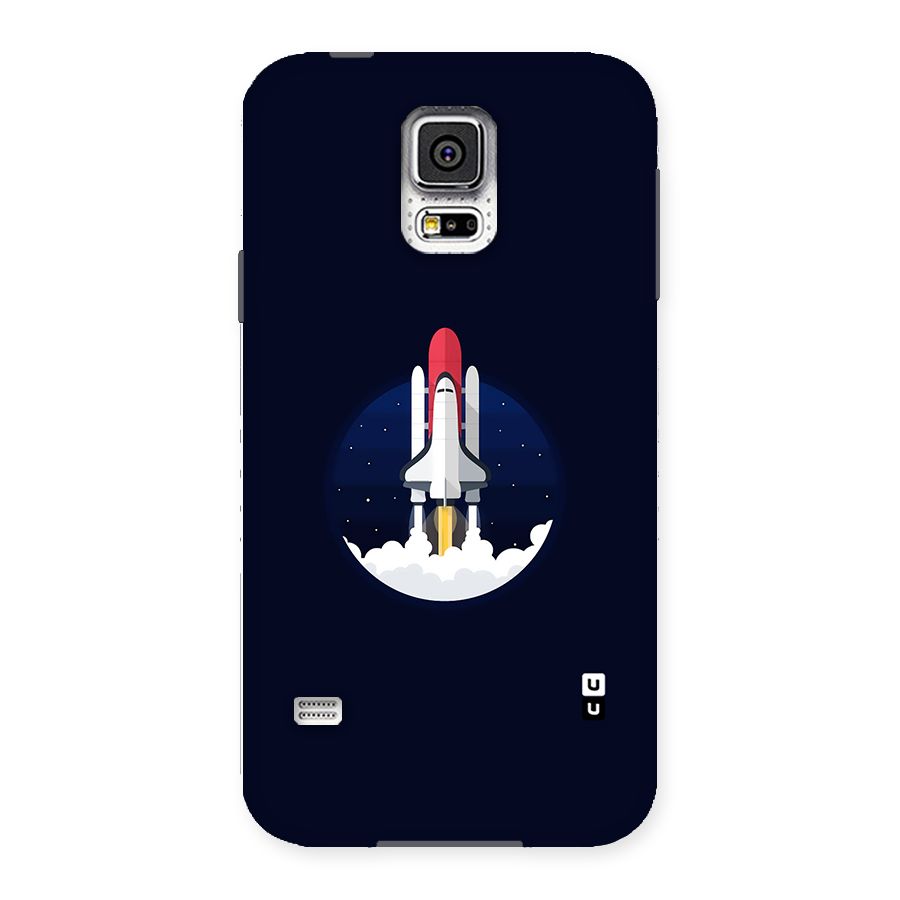 Space Rocket Minimal Back Case for Samsung Galaxy S5
