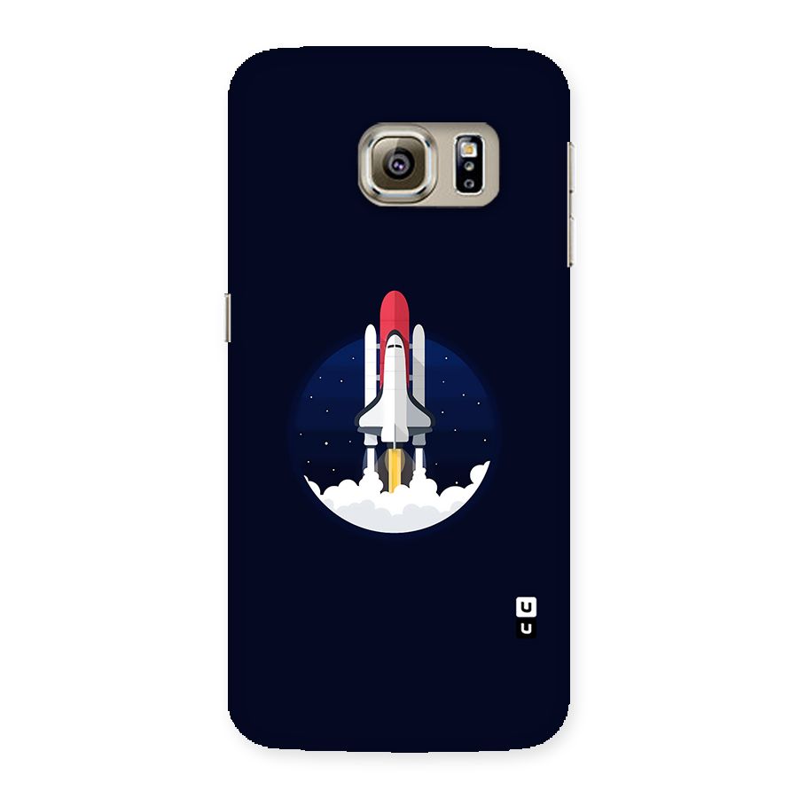 Space Rocket Minimal Back Case for Samsung Galaxy S6 Edge