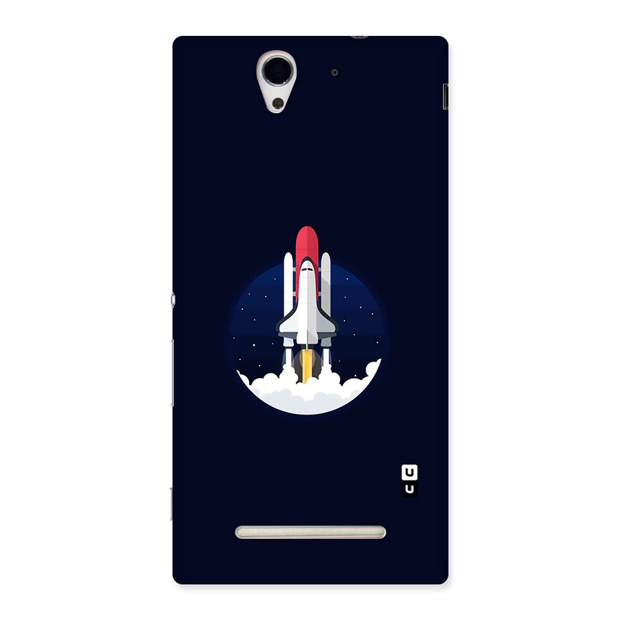 Space Rocket Minimal Back Case for Sony Xperia C3