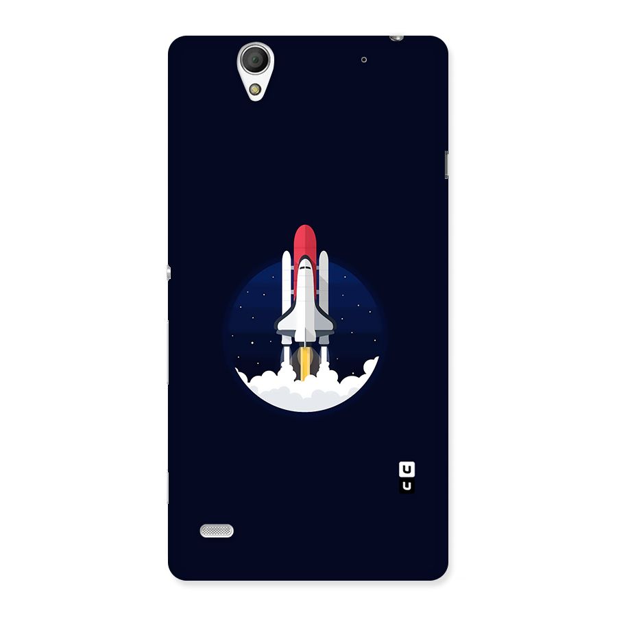 Space Rocket Minimal Back Case for Sony Xperia C4