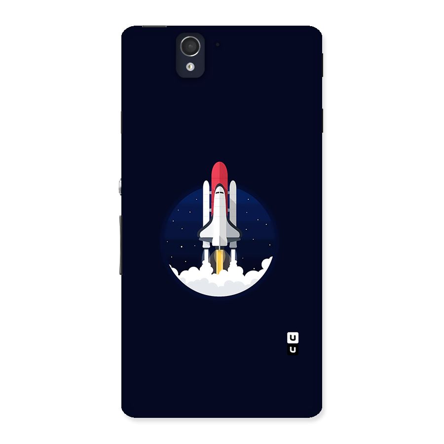 Space Rocket Minimal Back Case for Sony Xperia Z