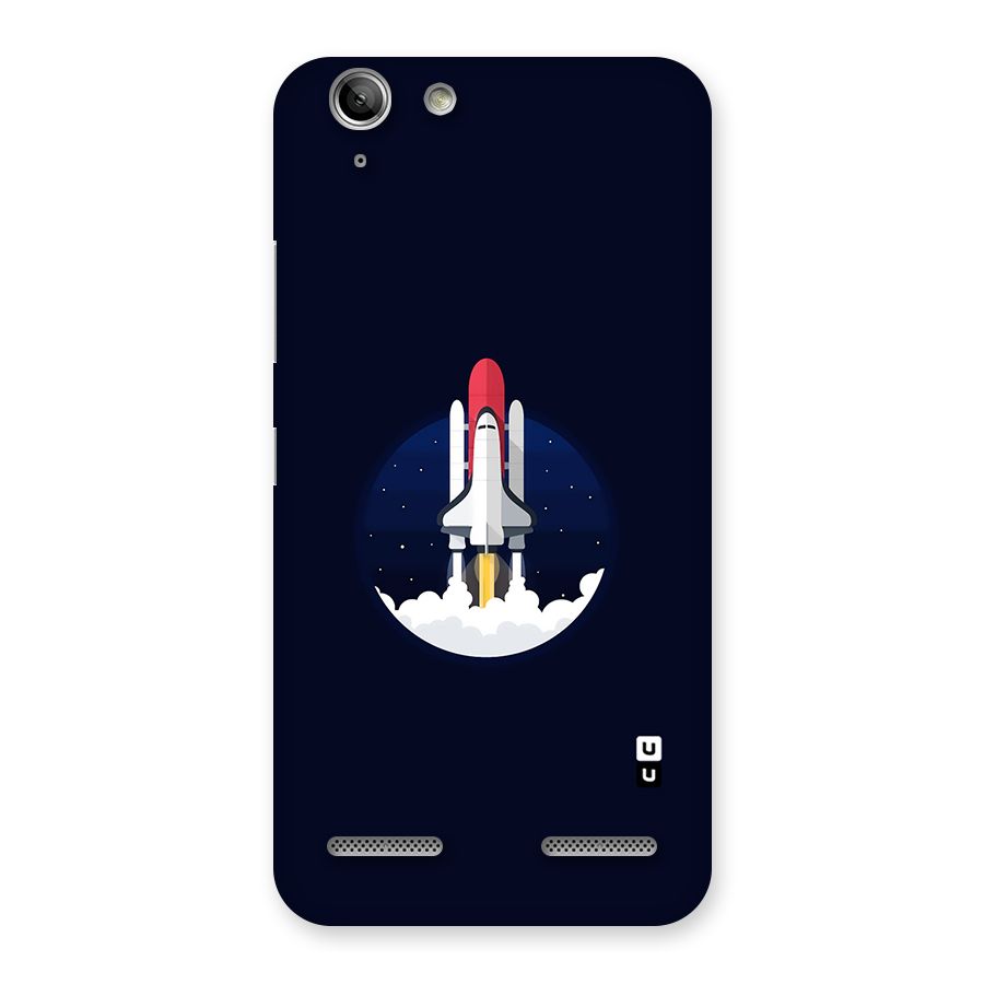 Space Rocket Minimal Back Case for Vibe K5 Plus