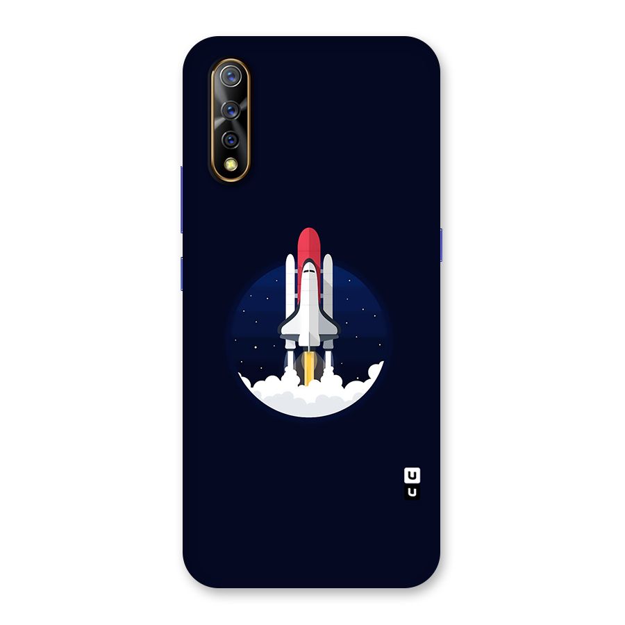 Space Rocket Minimal Back Case for Vivo S1
