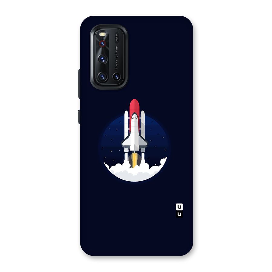 Space Rocket Minimal Back Case for Vivo V19