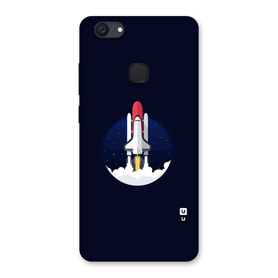 Space Rocket Minimal Back Case for Vivo V7 Plus