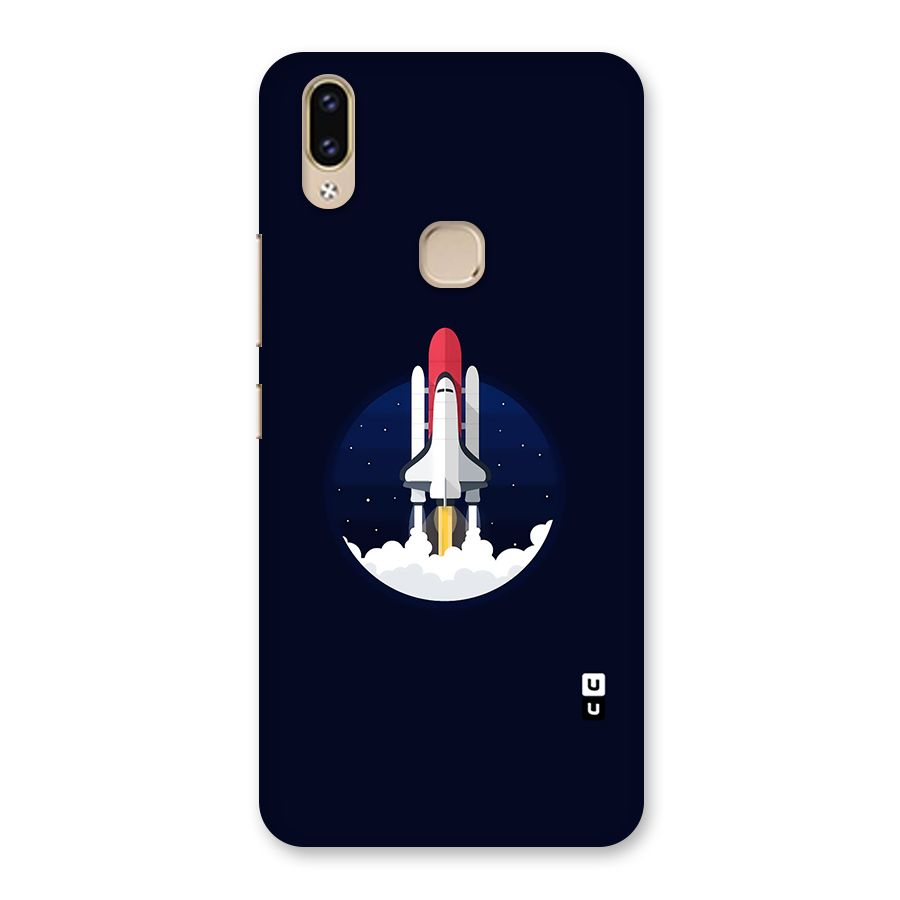 Space Rocket Minimal Back Case for Vivo V9 Youth