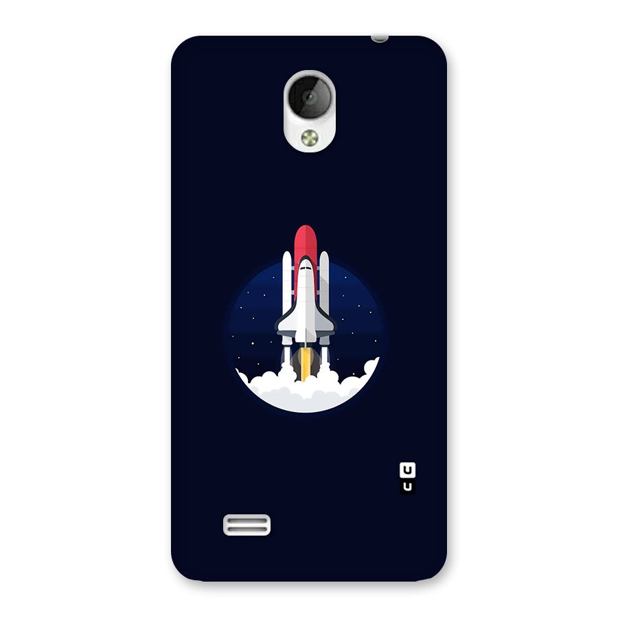 Space Rocket Minimal Back Case for Vivo Y21
