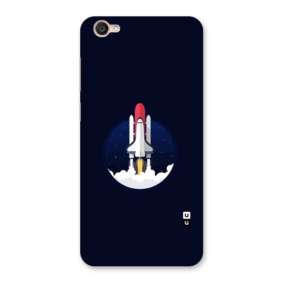 Space Rocket Minimal Back Case for Vivo Y55L