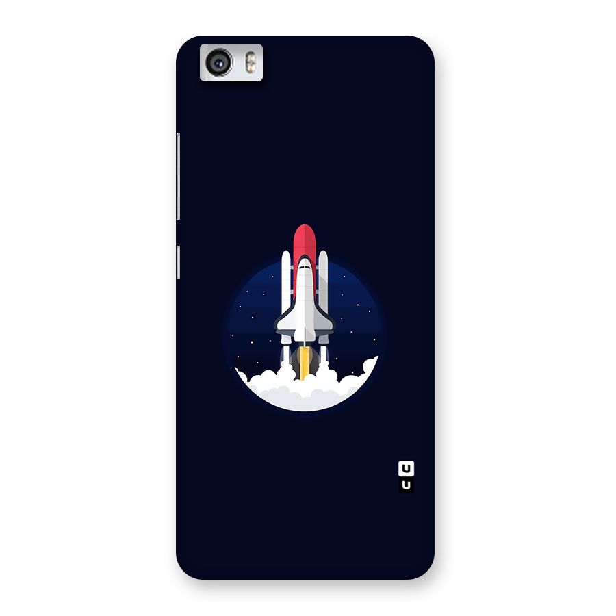 Space Rocket Minimal Back Case for Xiaomi Redmi Mi5