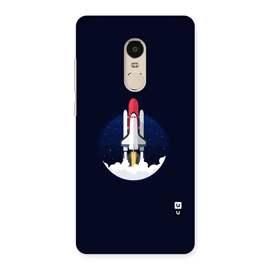 Space Rocket Minimal Back Case for Xiaomi Redmi Note 4