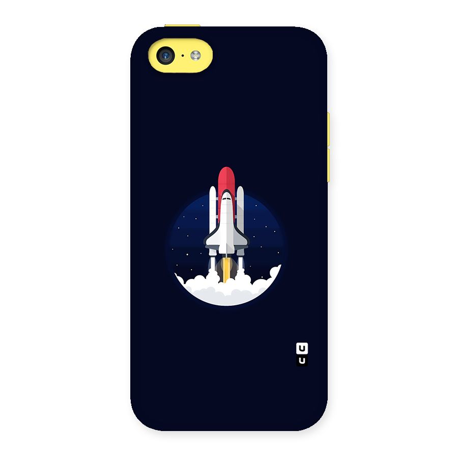 Space Rocket Minimal Back Case for iPhone 5C