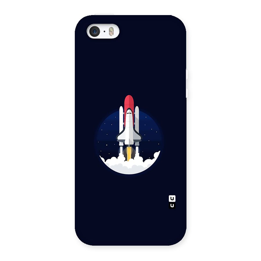 Space Rocket Minimal Back Case for iPhone 5 5S