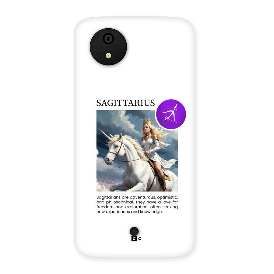 Sparkling Sagittarius Back Case for Canvas A1  AQ4501