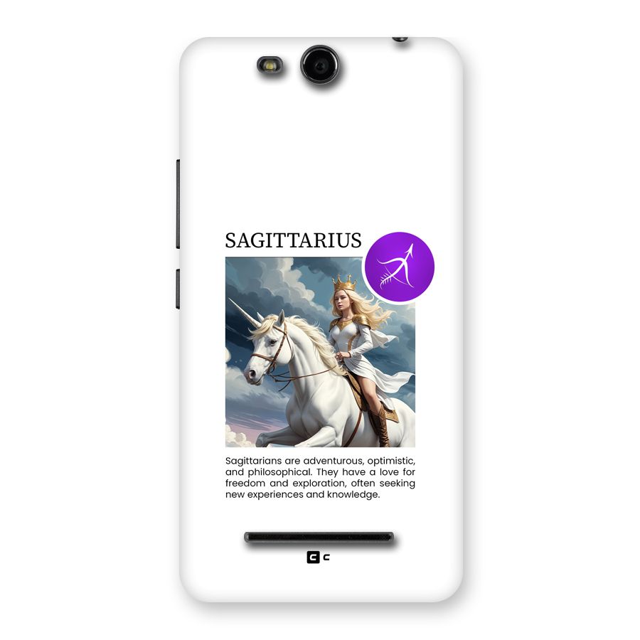 Sparkling Sagittarius Back Case for Canvas Juice 3 Q392