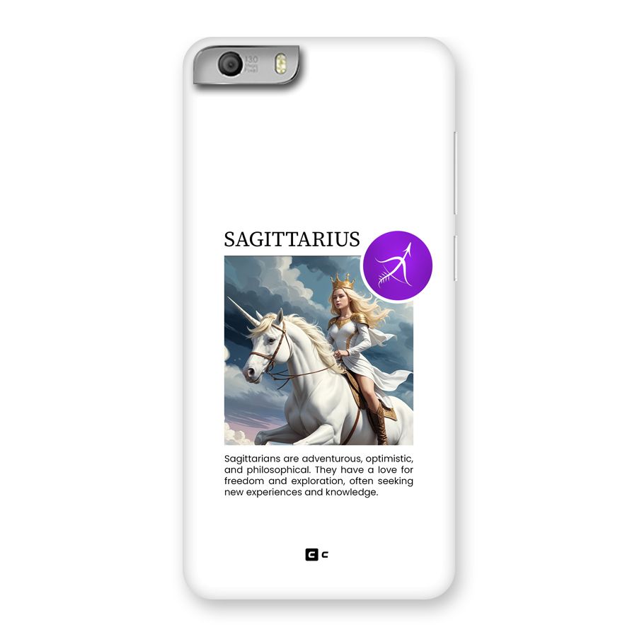 Sparkling Sagittarius Back Case for Canvas Knight 2