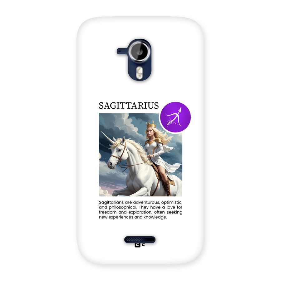 Sparkling Sagittarius Back Case for Canvas Magnus A117