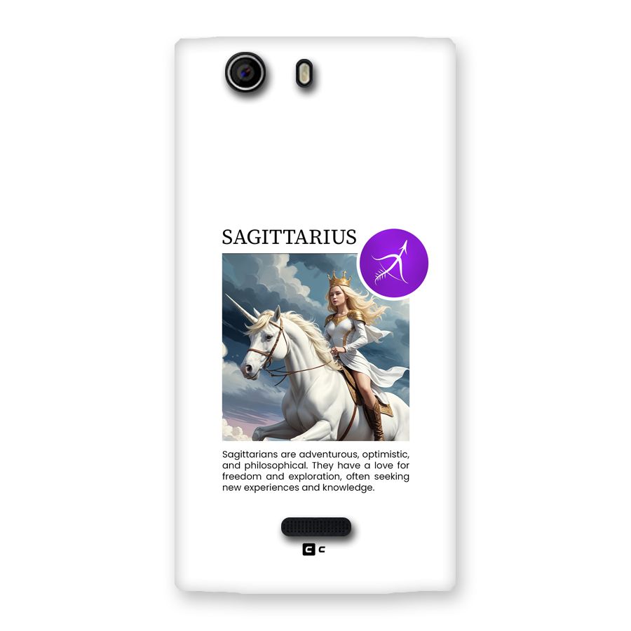 Sparkling Sagittarius Back Case for Canvas Nitro 2 E311