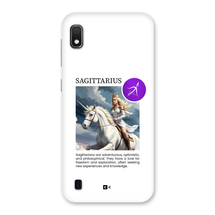 Sparkling Sagittarius Back Case for Galaxy A10