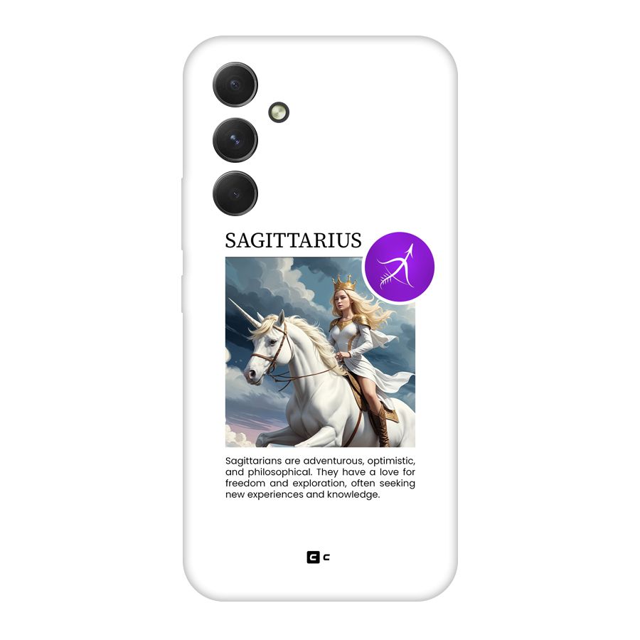Sparkling Sagittarius Back Case for Galaxy A54