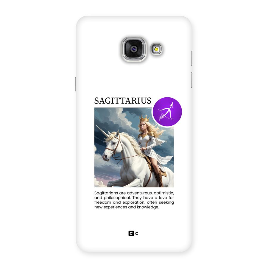 Sparkling Sagittarius Back Case for Galaxy A7 (2016)