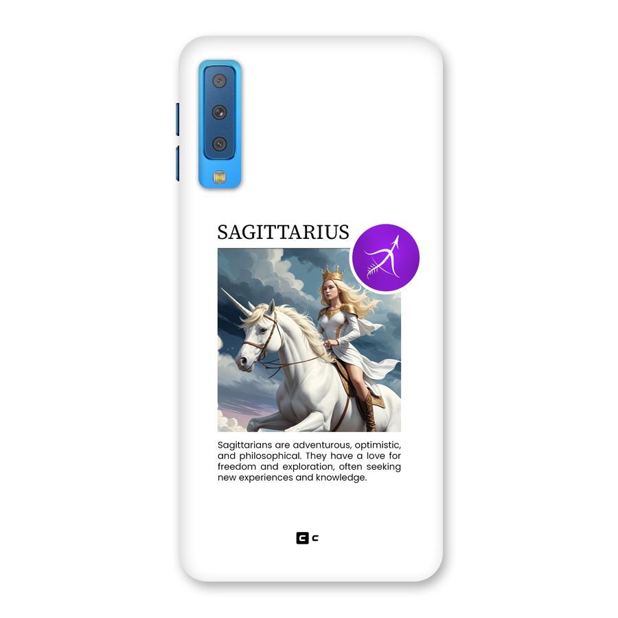Sparkling Sagittarius Back Case for Galaxy A7 (2018)