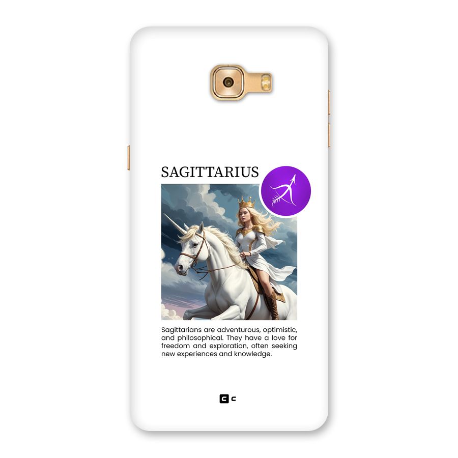 Sparkling Sagittarius Back Case for Galaxy C9 Pro