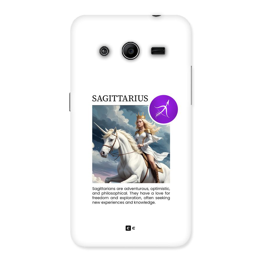Sparkling Sagittarius Back Case for Galaxy Core 2