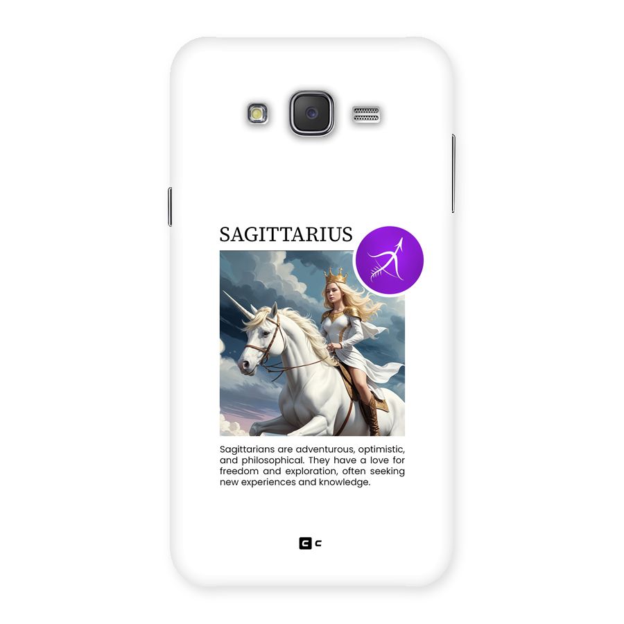 Sparkling Sagittarius Back Case for Galaxy J7