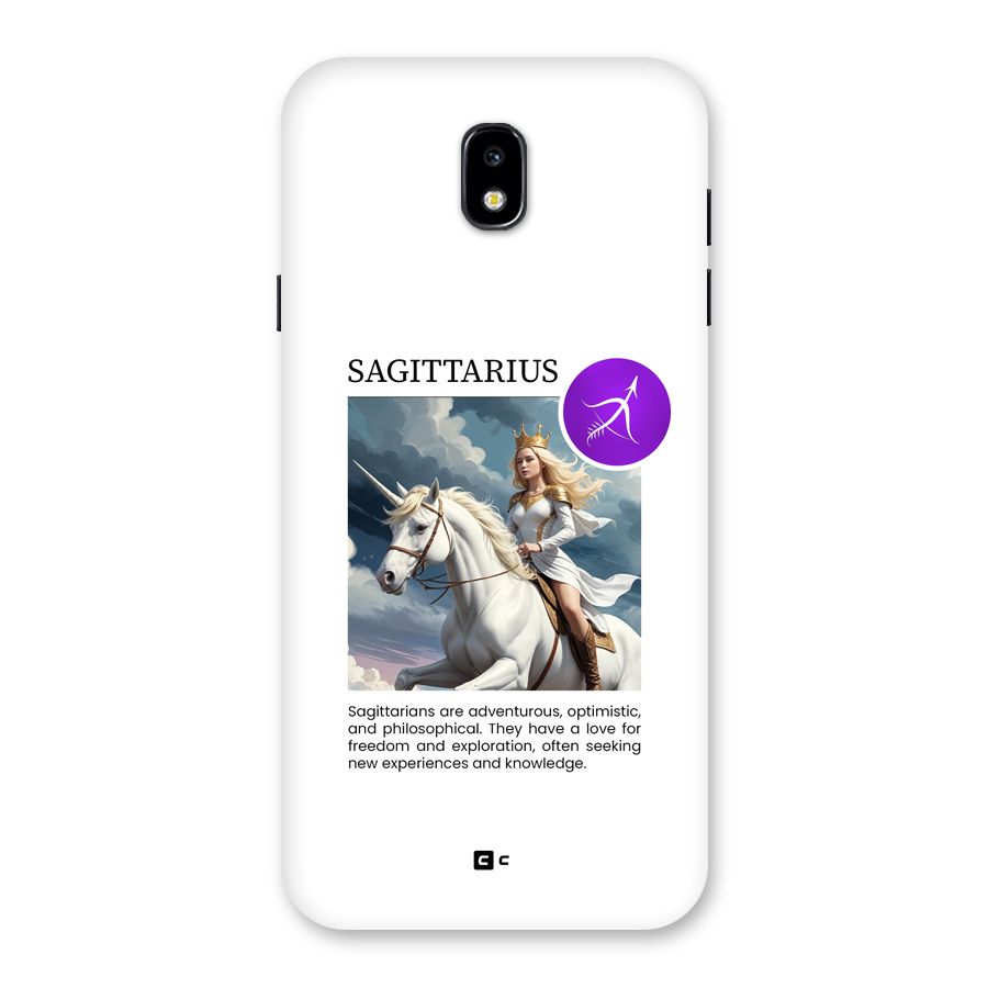 Sparkling Sagittarius Back Case for Galaxy J7 Pro