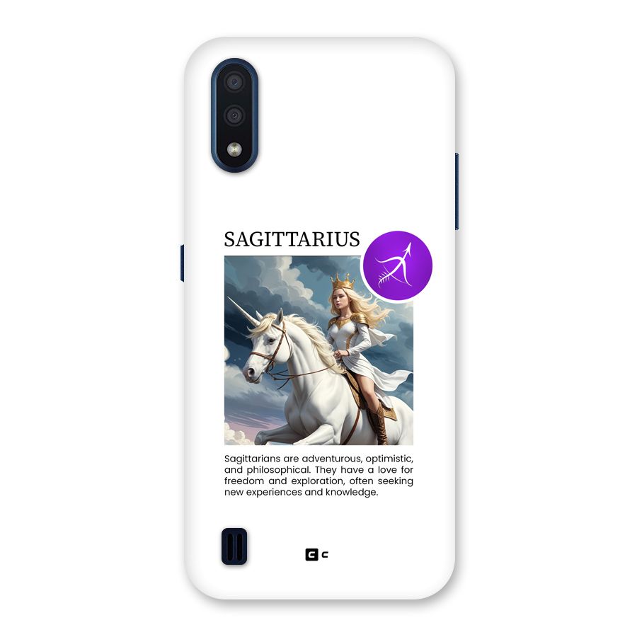 Sparkling Sagittarius Back Case for Galaxy M01